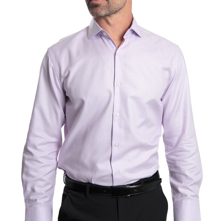 Ted Baker Camisa para Caballero Morado Cuello 16/16.5 Manga 32/33