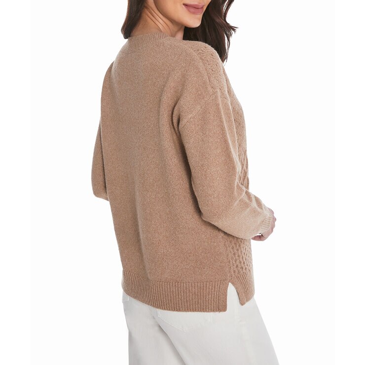 Frye Suéter para Dama Café EE Grande