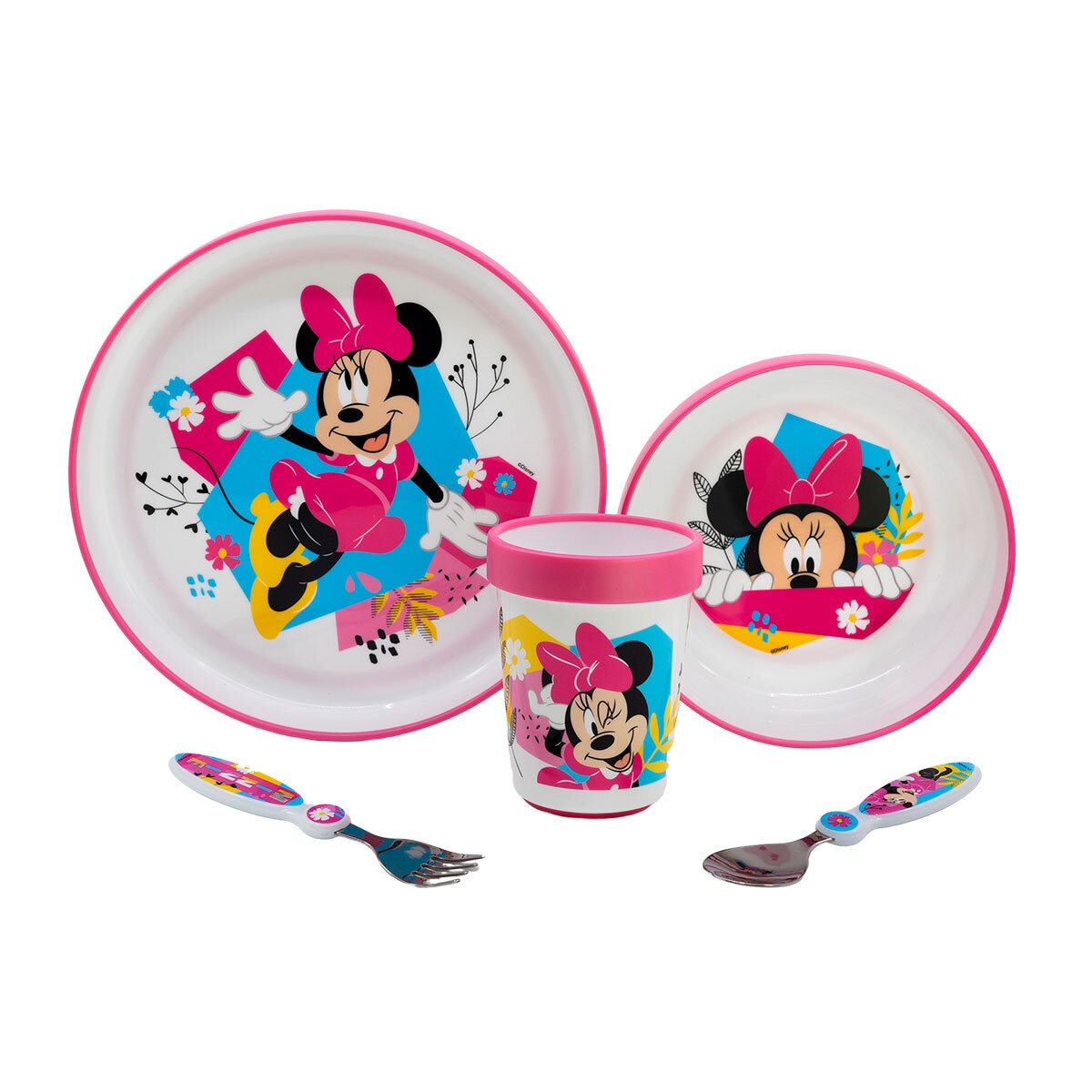 Disney Taza de cuchara de espresso Mickey n Minnie