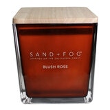 Sand + Fog Vela Aromática de Mezcla de Cera de Soya Resplandor Rosado