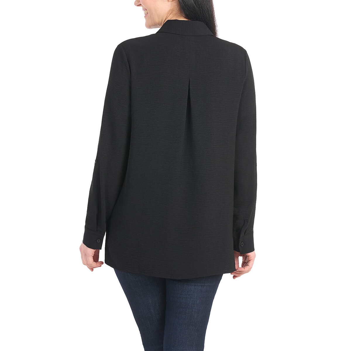 Hilary Radley Blusa para Dama Negro Extra Chica