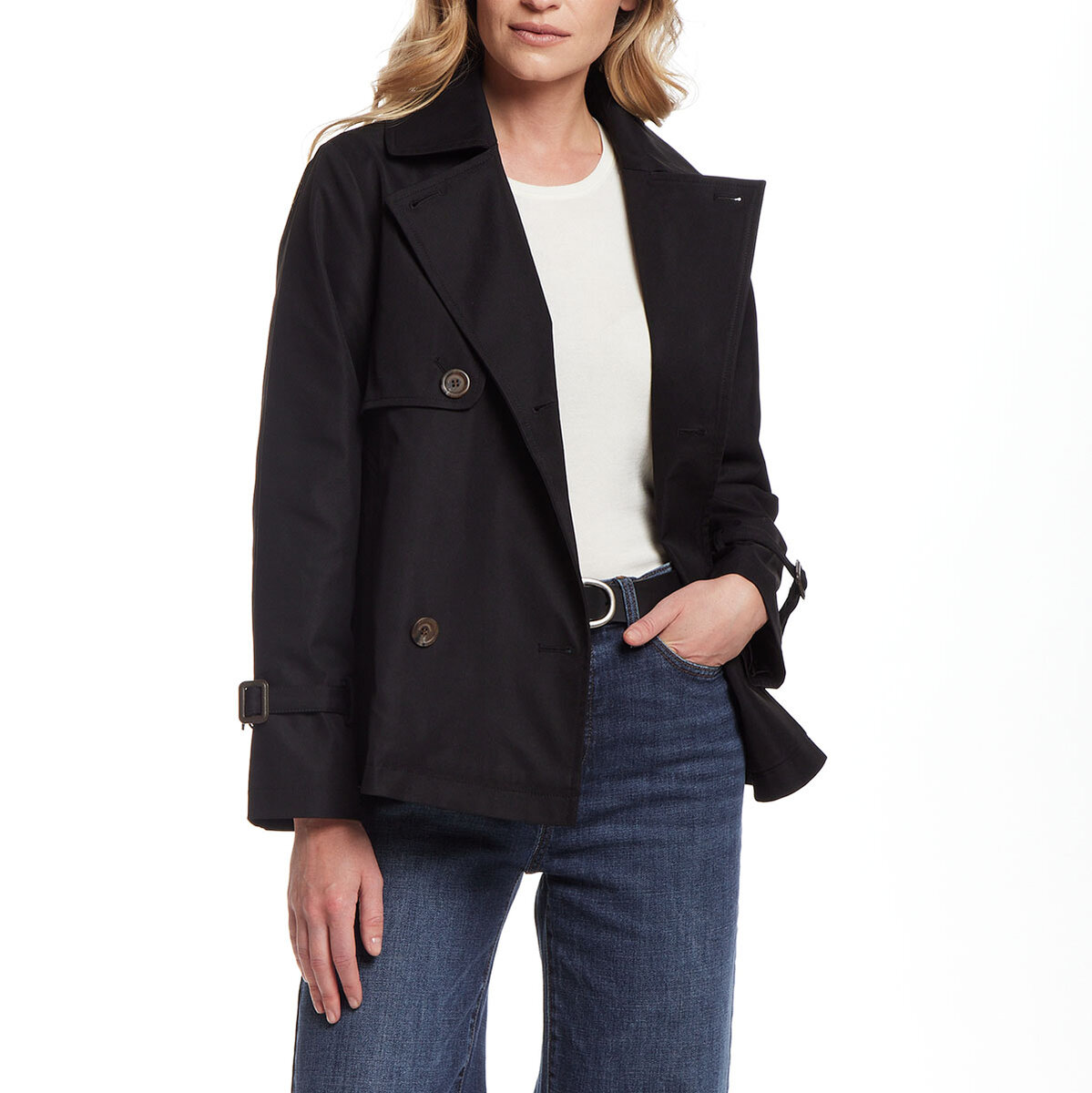 Weatherproof Chamarra para Dama Negro Chica