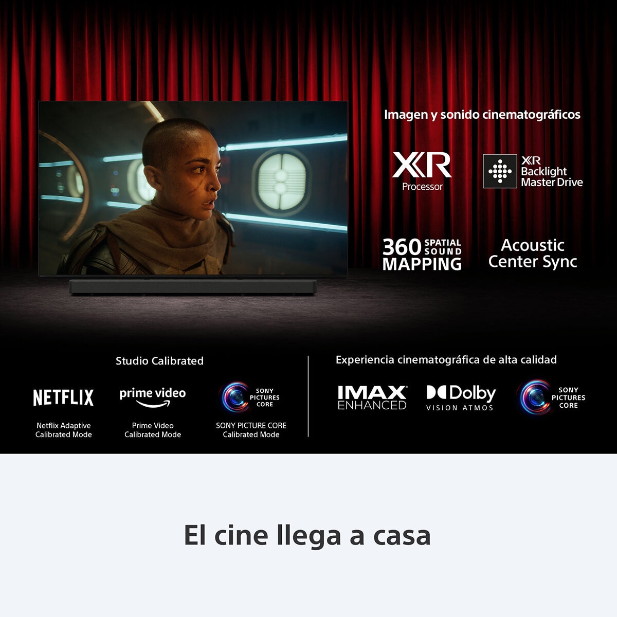 Sony Pantalla 65" OLED 4K Google TV