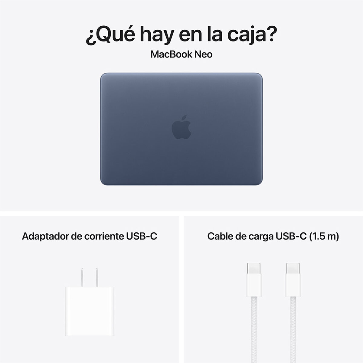 Apple MacBook Neo 13" A18 Pro 8GB 256GB SSD Índigo Apple MacBook Neo 13" A18 Pro 8GB 256GB SSD Índigo