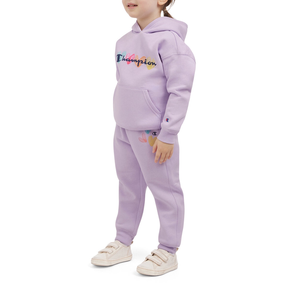 Champion Conjunto 2 piezas para Niños y Niñas Morado 4 Años