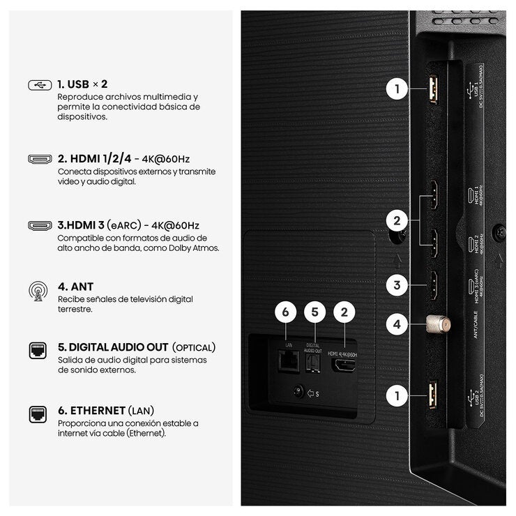 Hisense Pantalla 85" HI-QLED 4K Fire TV 85QD6SFM Hisense Pantalla 85" HI-QLED 4K Fire TV 85QD6SFM
