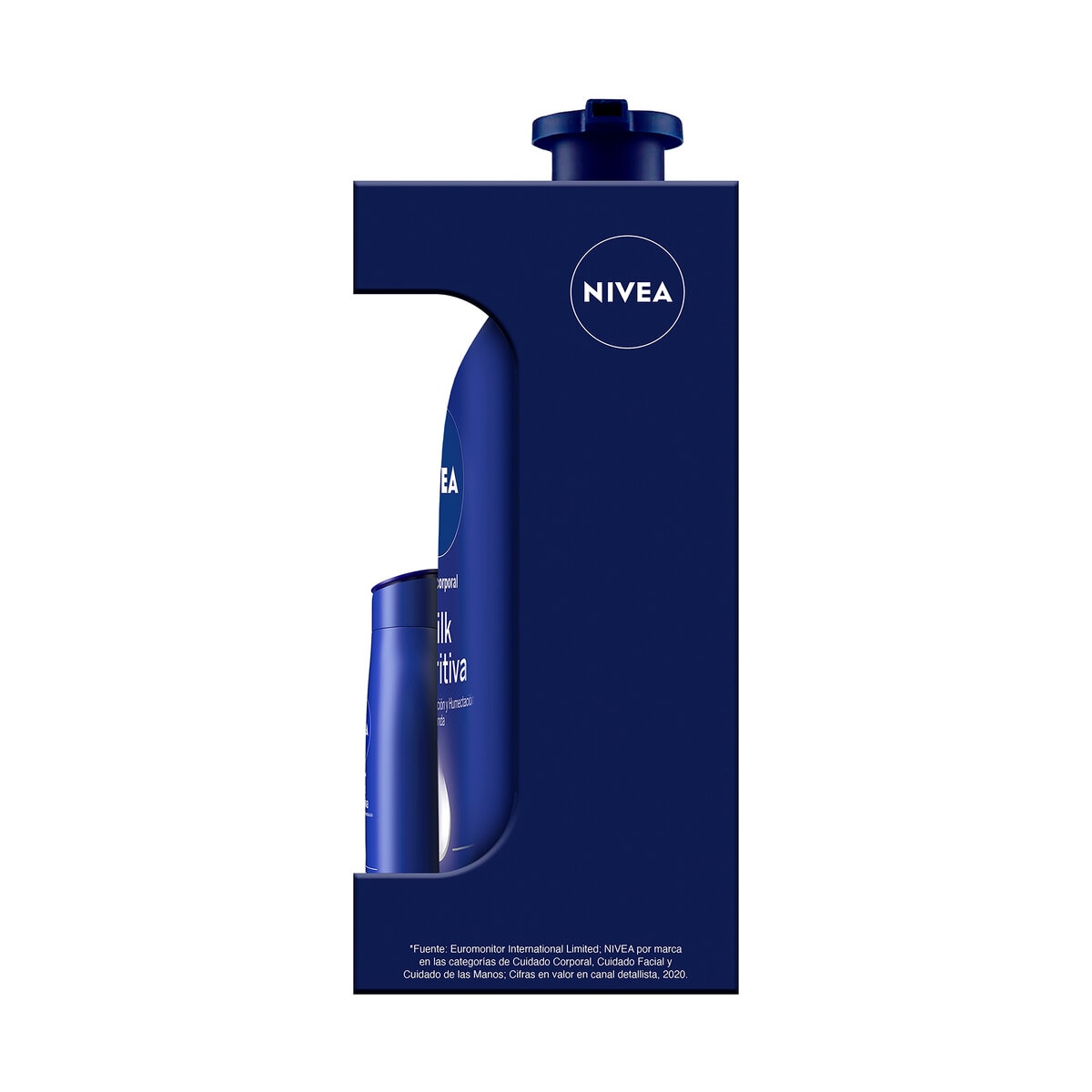 Nivea Body Milk Crema Corporal 2 pzs de 1l + 100 ml