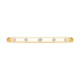Pulsera Oval de Diamantes 0.40ctw, Oro Amarillo 14K