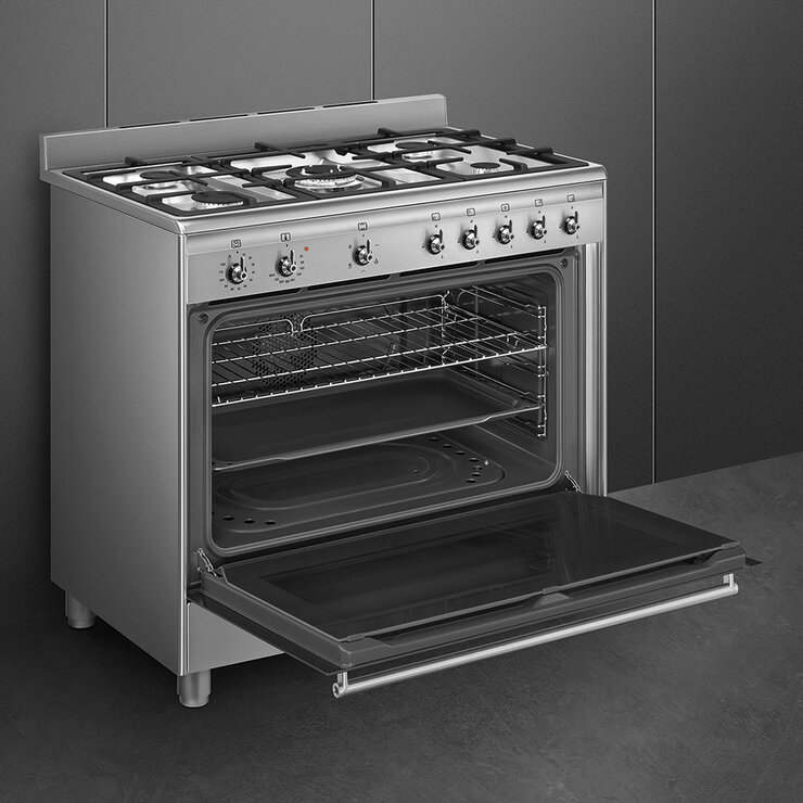 Smeg Estufa a Gas 90 cm