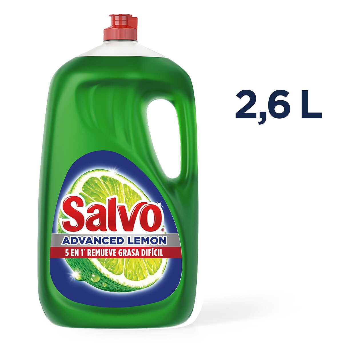Salvo Advanced Lemon Detergente Líquido para Trastes 2.6 l