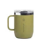ThermoFlask Taza Para Cafe Con Aislamiento Al Vacio 2 Piezas Coral Green