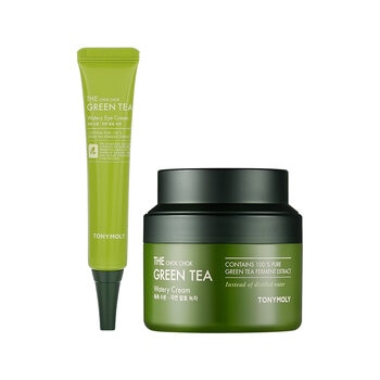 Tony Moly Green Tea Crema Facial y Contorno de Ojos Tony Moly Green Tea Crema Facial y Contorno de Ojos