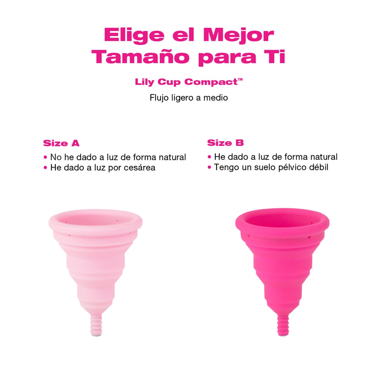 Intimina Copa Menstrual plegable Tamaño B