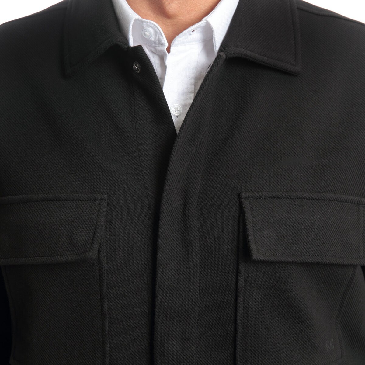 Kennet Cole Sobrecamisa para Caballero Negro Grande