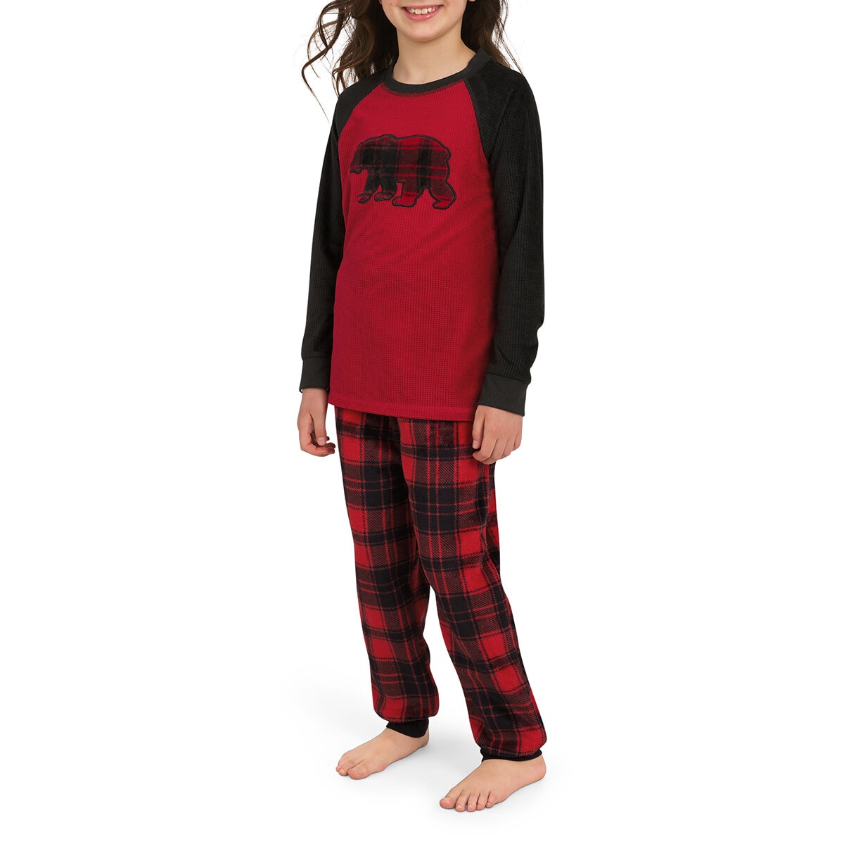 Eddie Bauer Pijama para Niños Rojo 18 Años