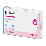 Eutirox 125 mcg Oral 50 Tabletas