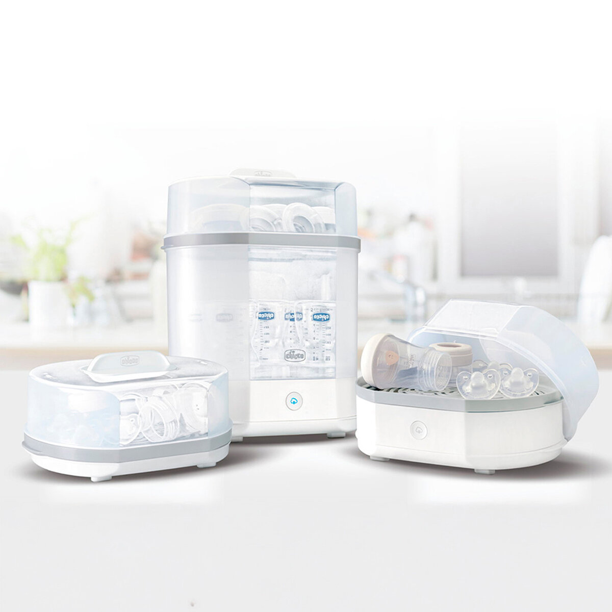 Chicco Esterilizador Eléctrico para Biberones, Sacaleche y Chupones
