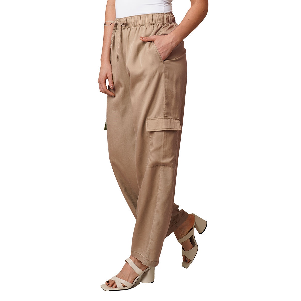 Cyrus Pantalones para Dama Café EE Grande
