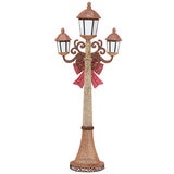 Farol Navideño de 2.1m con 220 Luces LED y Efecto Parpadeante