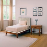 Violanti, Cama Individual Beige