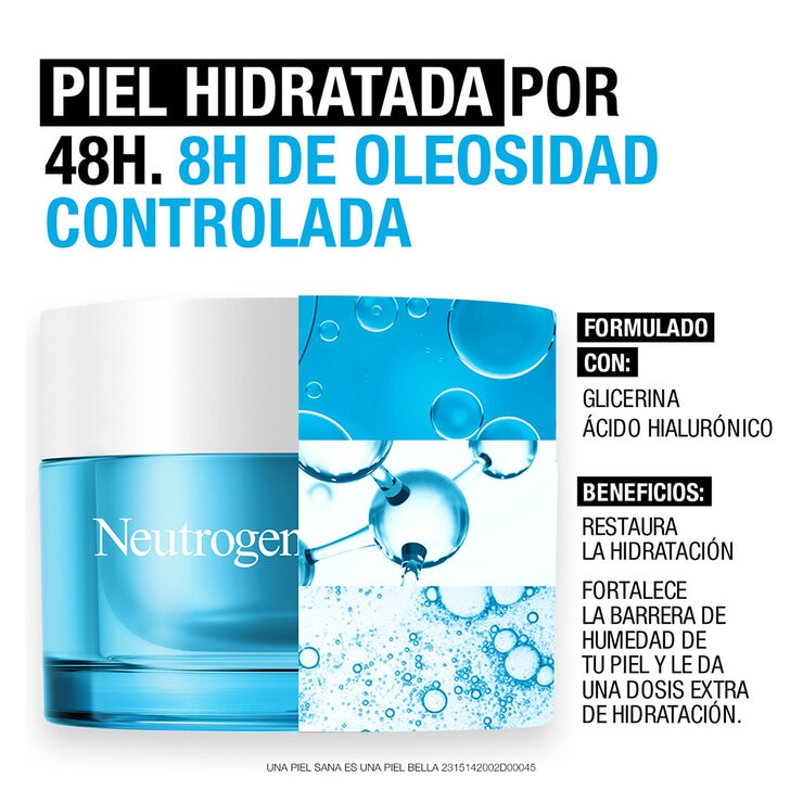 Neutrogena Hydro Boost Crema Facial en Gel 50 g + 2 Refill de 50 g