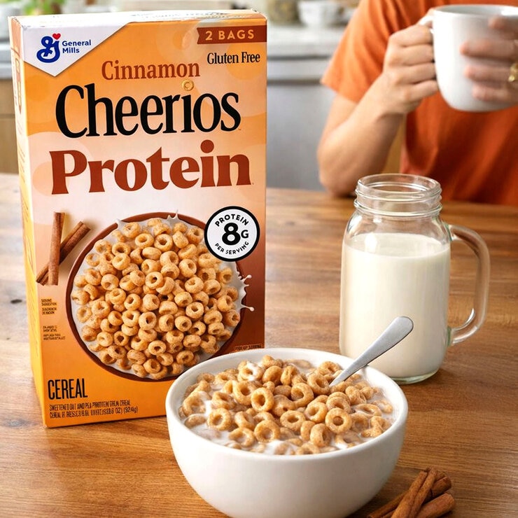 Cheerios Cereal de Avena con Canela 2/426 g