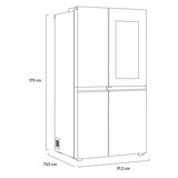 LG Refrigerador French Door 23'