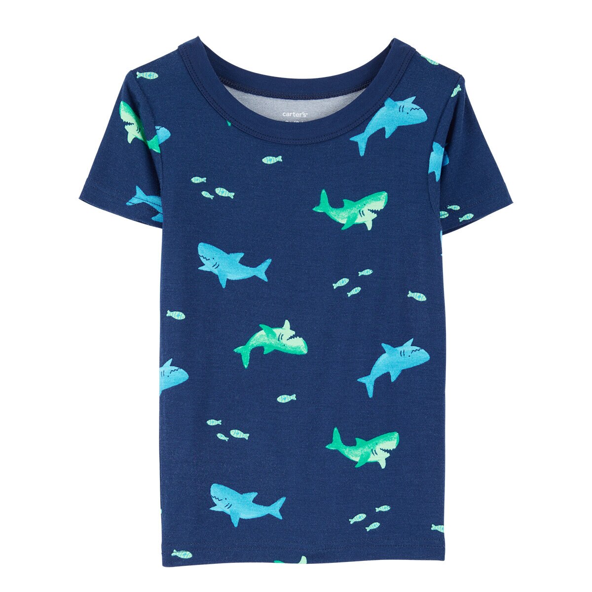 Carter's Pijama de 3 Piezas Para Niños y Niñas Tiburones 4 Años
