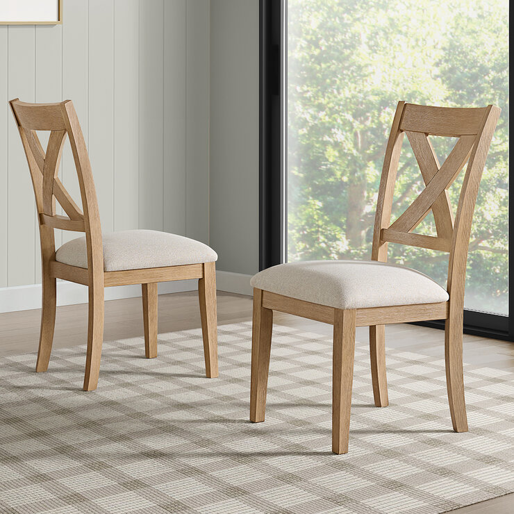 Bayside Furnishings, Augusta, Juego de Comedor de 7 piezas
