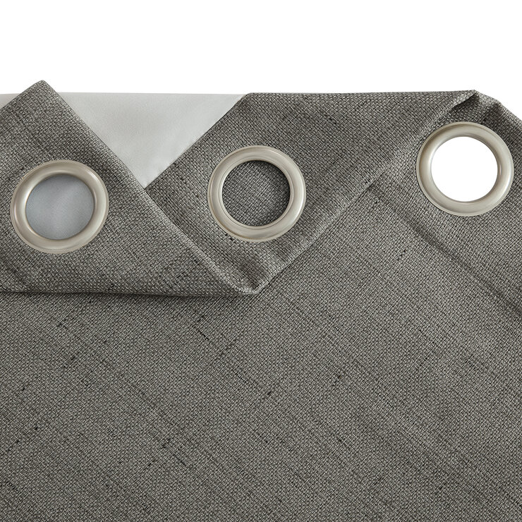 SUNBLK, Cortinas con Bloqueo Solar, Gris