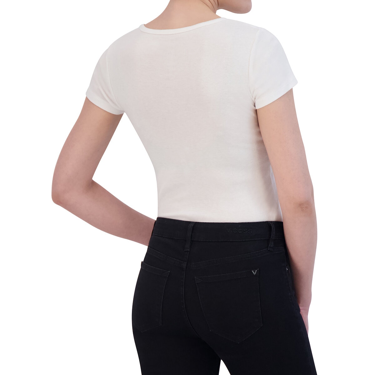 Vigoss Jeans para dama  negro 26