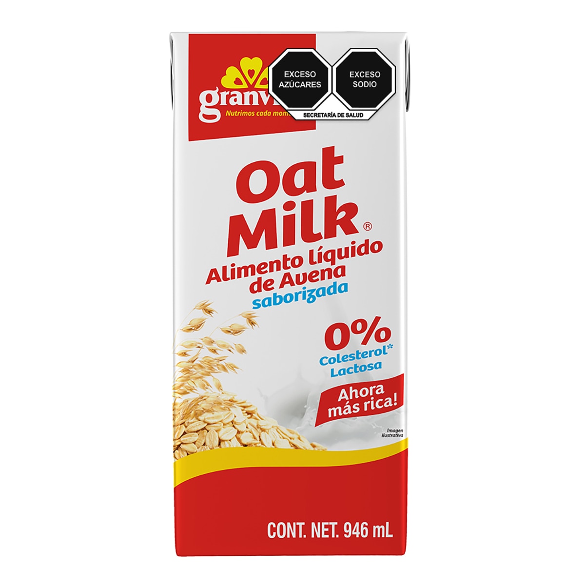 Sobre De Avena Granvita Granvita Bebida de avena, 6 de 946 ml | Costco México