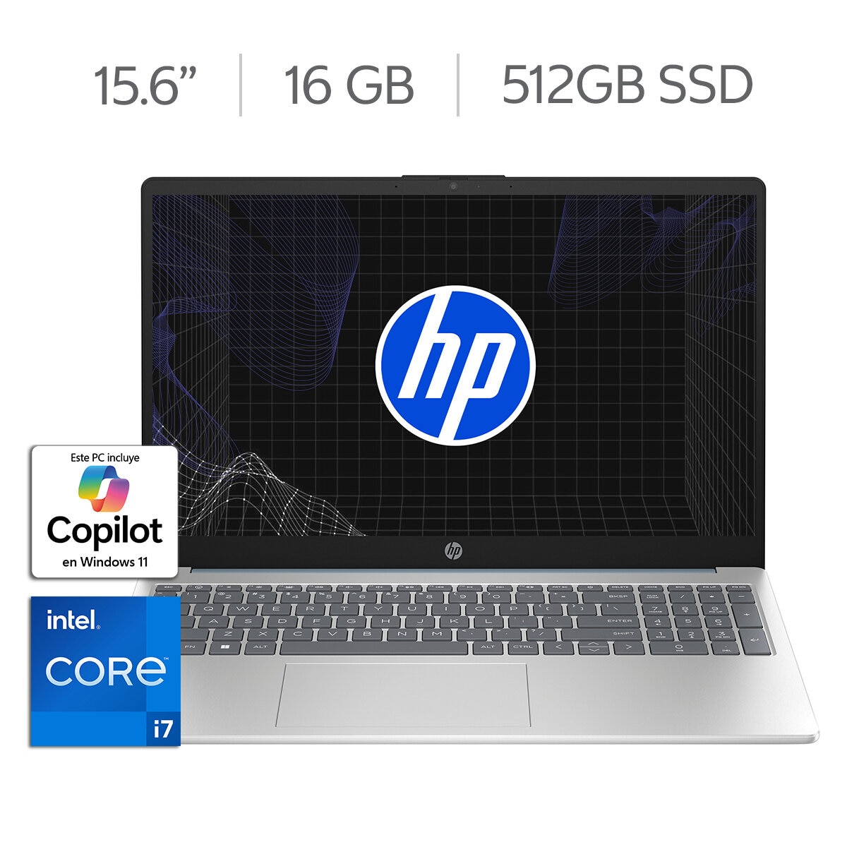 HP 15-fr0174la Laptop 15.6" Full HD Intel Core i7 16GB 512GB SSD