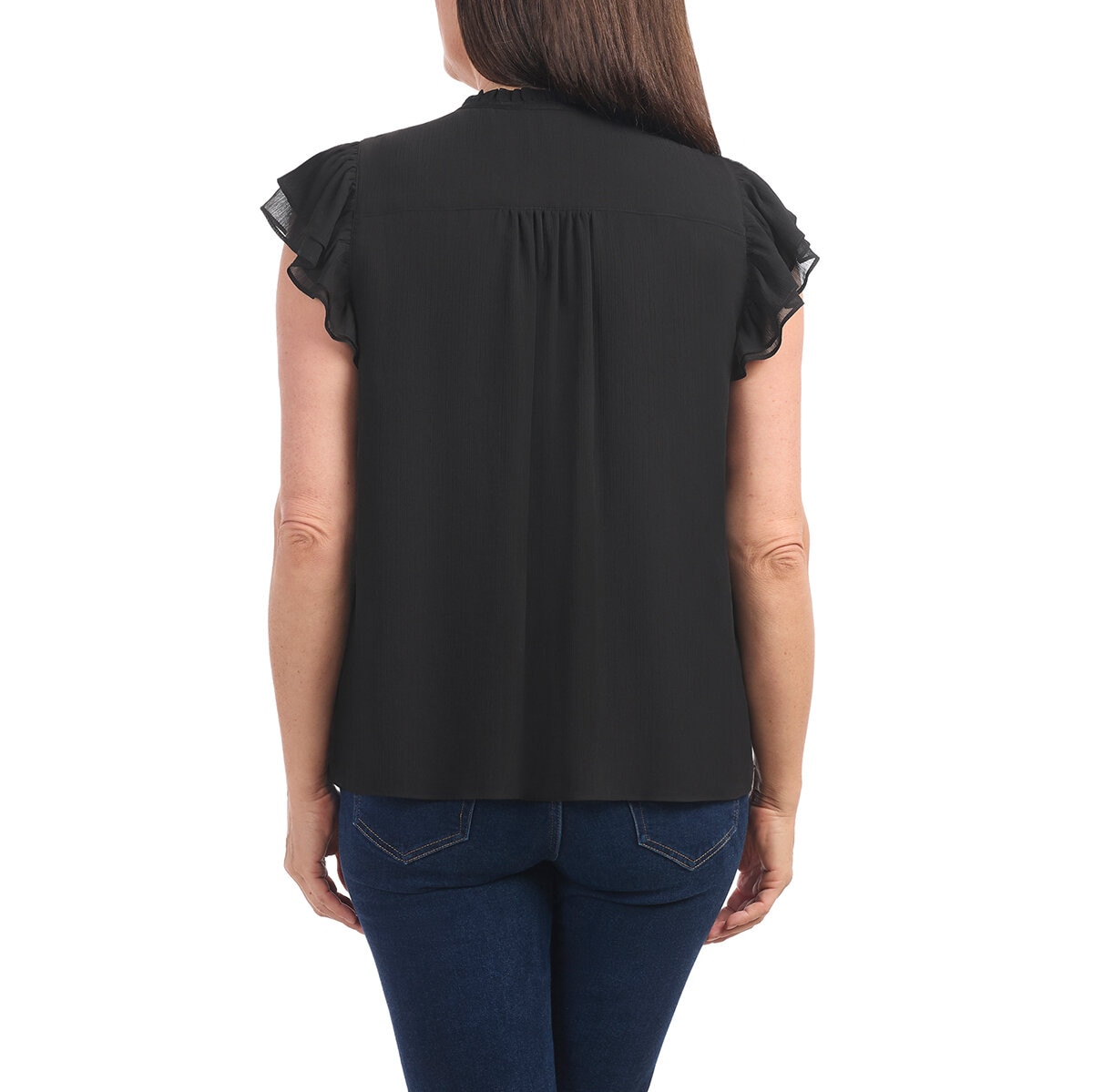 Hilary Radley Blusa para Dama Negro Grande