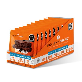 Healthy Brand Brownies Keto 10pzas de 45g c/u