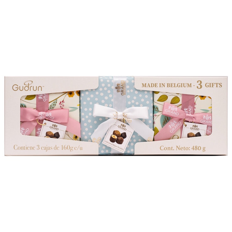 Gudrun Selección de Chocolates Belgas 480 g