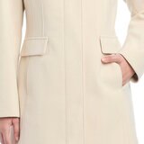 Vince Camuto Abrigo para Dama Café Grande