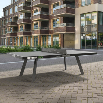 Kettler Mesa De Ping Pong Fija Para Exteriores Eden Gris Kettler Mesa De Ping Pong Fija Para Exteriores Eden Gris