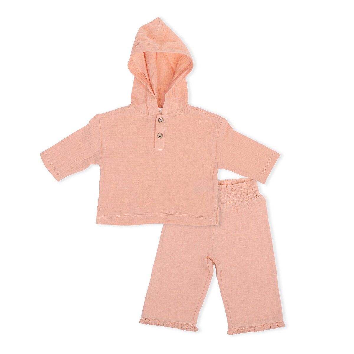 René Rofé Baby Conjunto de 4 piezas para Bebés Rosa 12 Meses