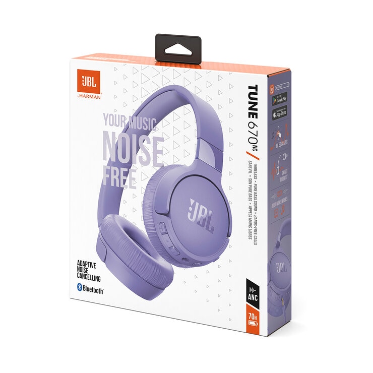 JBL Tune 670NC Morado