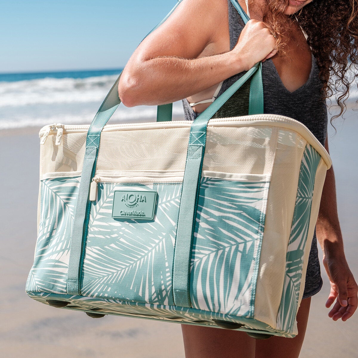Clevermade y Aloha Bolsa de Playa Varios Colores Clevermade y Aloha Bolsa de Playa Varios Colores