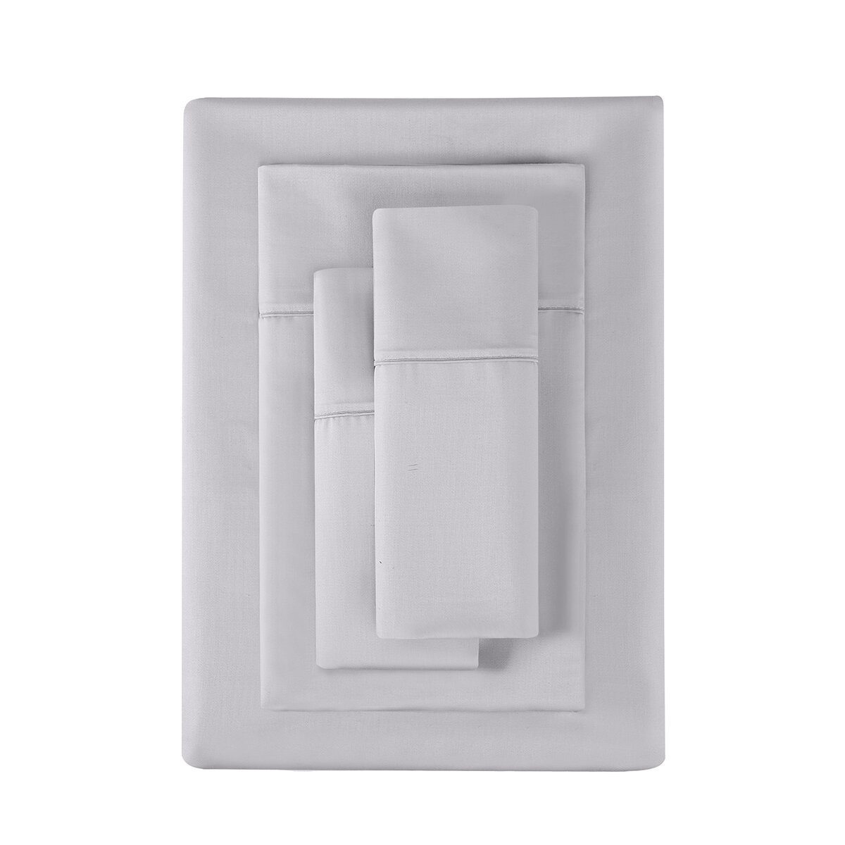 Kirkland Signature Juego de Sábanas Queen 6 piezas gris