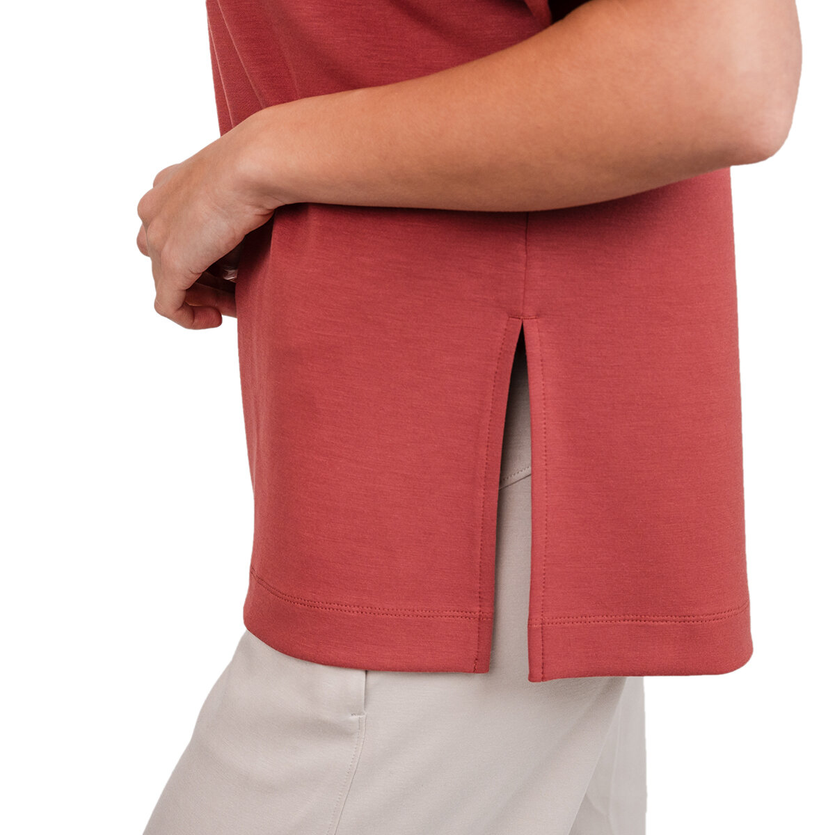 Kersh Blusa tejida para Dama Rojo Chica