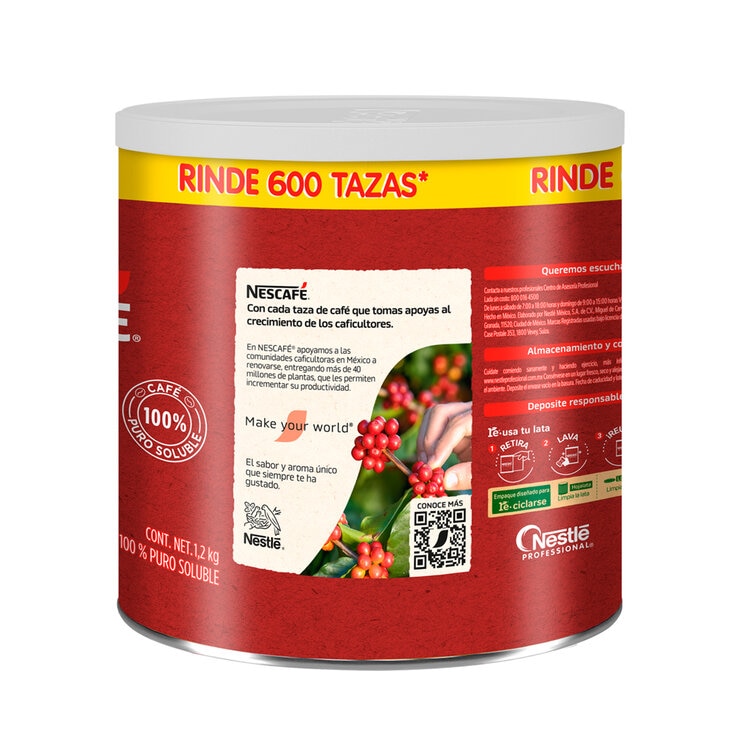 Nescafé Clásico Café Soluble de 1.2 kg