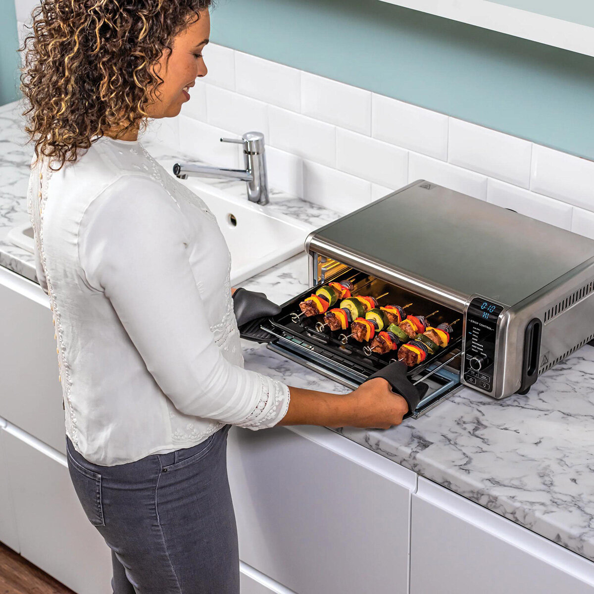Ninja, Horno de Aire Flip-Away 8 en 1 Ninja, Horno de Aire Flip-Away 8 en 1