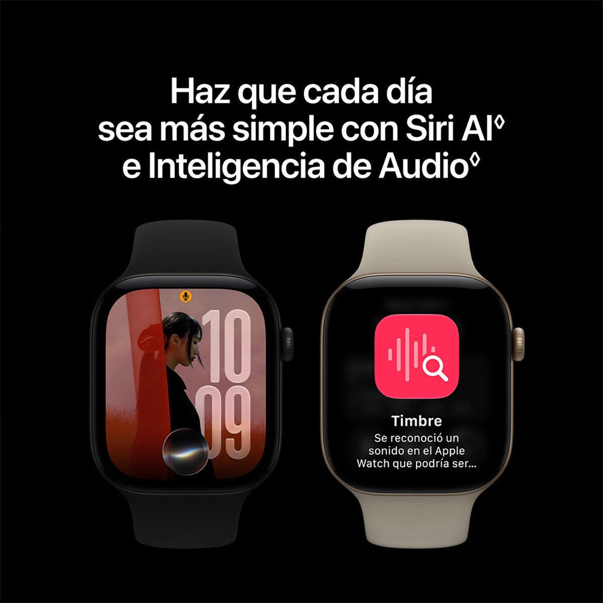 Apple Watch Series 12 (GPS) 42mm Aluminio Oro Claro + Correa Deportiva Arena - Talla S/M Apple Watch Series 12 (GPS) 42mm Aluminio Oro Claro + Correa Deportiva Arena - Talla S/M