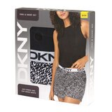 DKNY Conjunto de Pijama para Dama Negro Mediana
