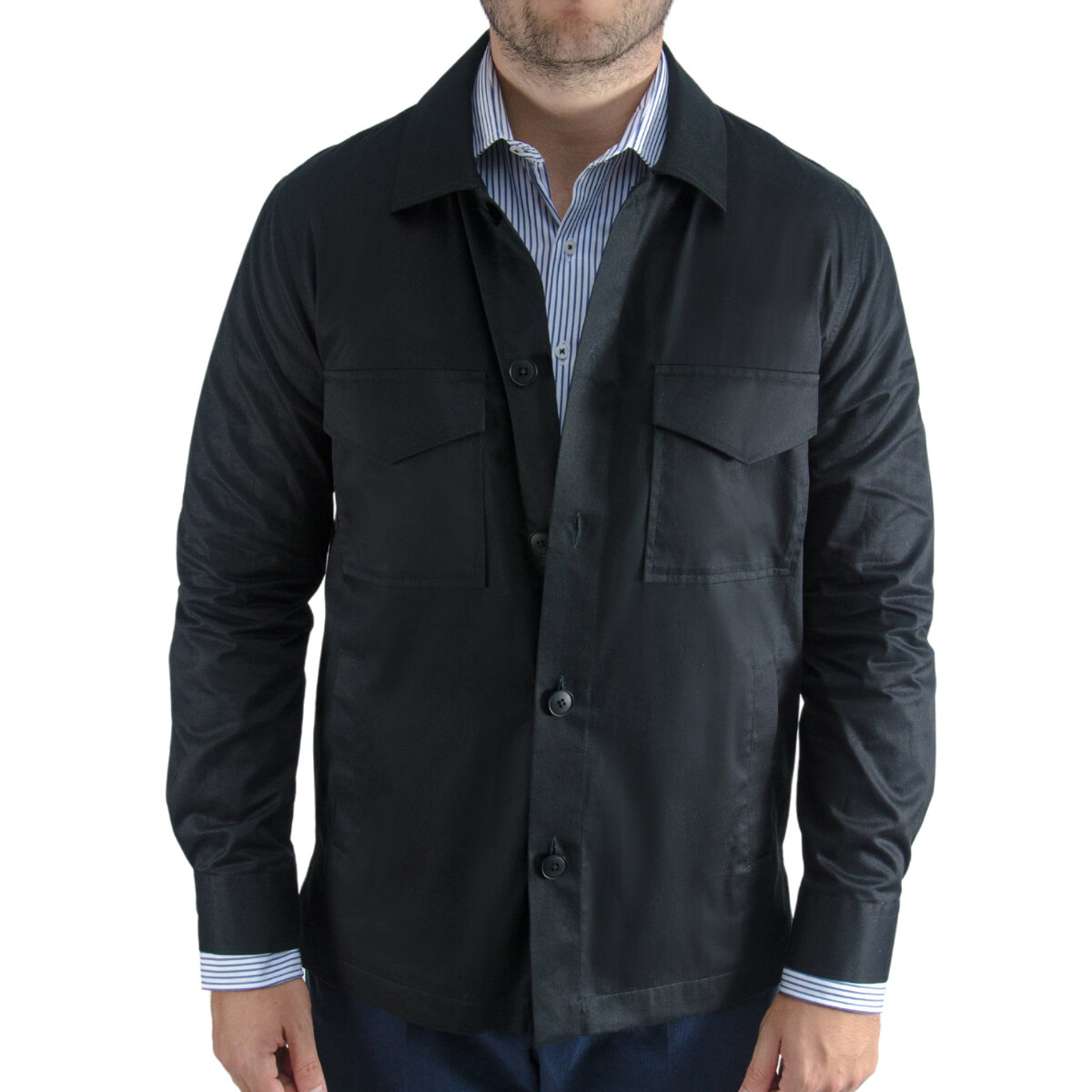 Emporio Colombo , Sobrecamisa Gabardina para Caballero, Varias Tallas y Colores
