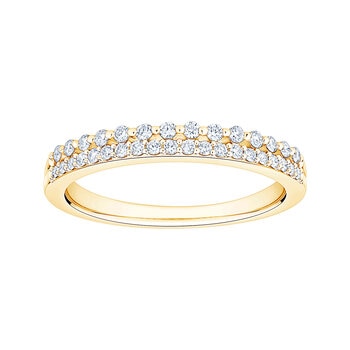 Anillo de Diamantes 0.25ctw, Oro Amarillo 14K
