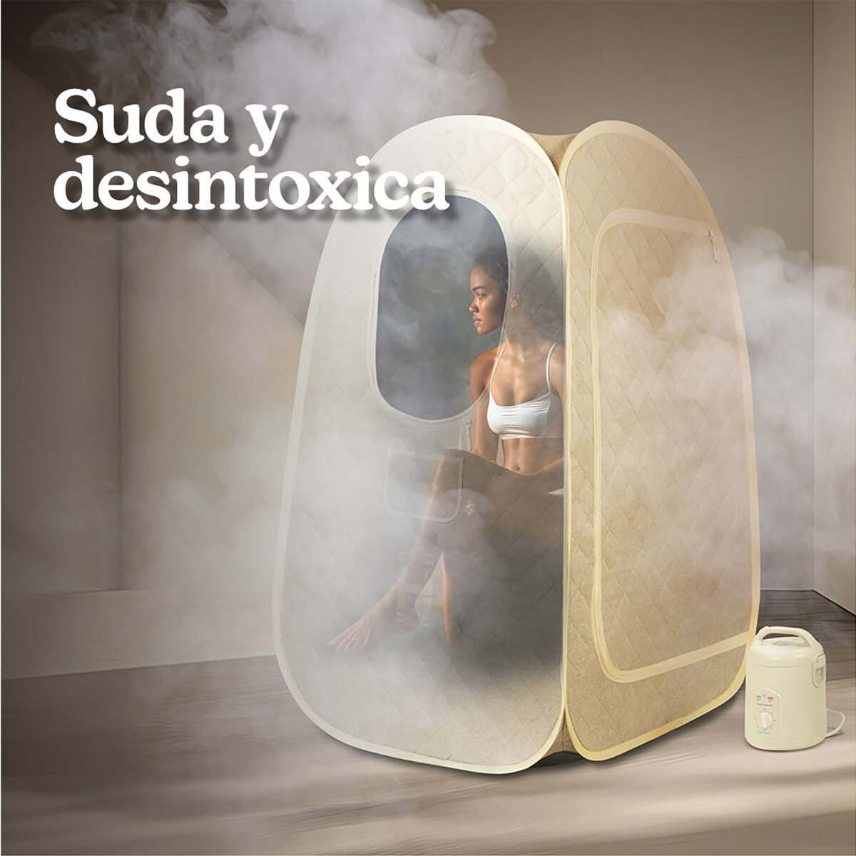 Homedics Sauna De Vapor Portátil